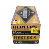 2- Boxes of .45 Auto 230-grain FMJ cartridges -x2