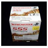 Box of 555 Rds. of .22 LR hollow point, 555 Rds.