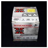 Box of .410 Ga. 3" No. 6 Winchester Upland &