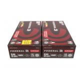 2- Boxes of 9mm Luger 115-grain Federal Syntech