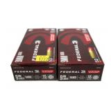 2- Boxes of 9mm Luger 115-grain Federal Syntech