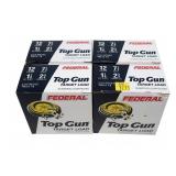 4- Boxes of 12 Ga. No. 7.5 Federal top gun target