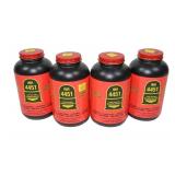4- 1 lb. bottles of IMR 4451 smokless powder -x4