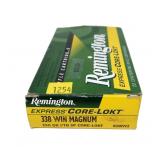 Box of .338 WiN mag 250-grain PTDSP Core-Lokt