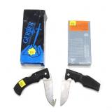 Lot, 2 Gerber folding knives with boxes