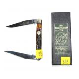 Queen Cutlery Q2030 2-blade folding knife with box