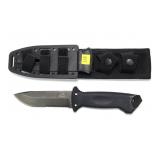Gerber fighting knife, 10 3/4" overall with sheath