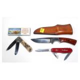 Lot, Sam McDowell 2-blade folding knives