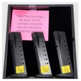 * NOT NYS Compliant: 3- Smith & Wesson