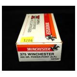 Box of .375 Winchester 200-grain Power-Point