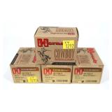 4- Boxes of .45 Colt 255-grain Cowboy cartridges