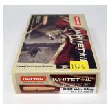 Box of .300 WIN Mag 150-grain SP whitetail