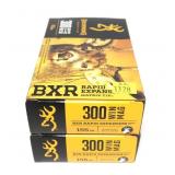 2- Boxes of .300 WIN mag 155-grain BXR Rapid