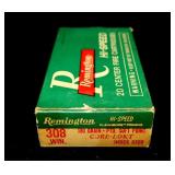 Box of .308 WIN 180-grain PTD SP cartridges