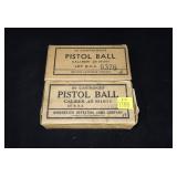 2- Boxes of .45 Auto M1911 pistol ball