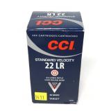 Brick of 500 Rds. of CCI .22 LR cartridges,