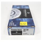 Box of .30-30 WIN 125-grain hollow point