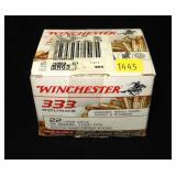 Box of 333 Rds. of .22 LR hollow point cartridges,