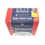 Box of 12 Ga. 2.75" No. 7.5 game & target loads,