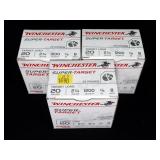 3- Boxes of 20 Ga. 2.75" No. 8 Super-Target loads,