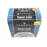 Box of 12 Ga. 2.75" No. 7.5 target loads, 25 Rds.