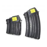 Lot, 2 AK 7.62x39mm magazines