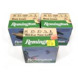 3- Boxes of 20 Ga. 2.75" No. 8 shot shells -x3