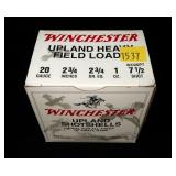 Box of 20 Ga. 2.75" No. 7.5 Winchester Upland