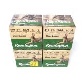 4- Boxes of .410 Ga. 2.5" No.6 Remington game