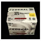 Box of 325 Rds. of .22 LR, 325 Rds.