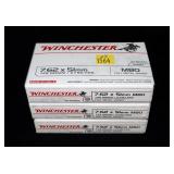 3- Boxes of 7.62x51mm 149-grain FMJ Winchester