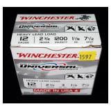 Box of 12 Ga. 2.75" No. 7.5 Universal loads, 25