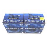 2- Boxes of 16 Ga. 2.75" No. 6 Federal game