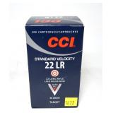 Brick of 500 .22 LR CCI cartridges, 500 Rds.