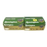 2- Boxes of 12 Ga. 2 3/4" & 3" No. 4 Remington