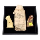 Lot, 2 pairs Franzite gun grips for Harrington &