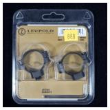 Leupold 1" medium STD scope rings, matte, 49901