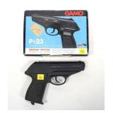 Gamo P-23 .177 Cal. CO2 pistol in box with