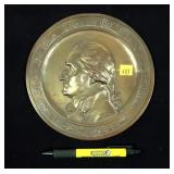 George Washington Metal Plaque, 1732-1932