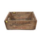 American Brewing Co Rochester NY Wooden Crate