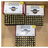 Lot:  Box of .223 55 Gr. Cartridges and 2- 9mm