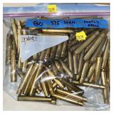 Bag of .375 H & H brass marked 80 pcs.