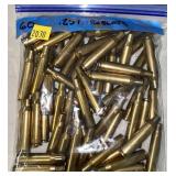 Bag of .257 Roberts brass marked 60 pcs.