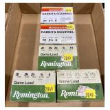 Lot, 5 boxes of assorted 20 Ga., full boxes