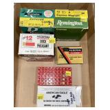 Lot, assorted 12 Ga. and 3 Rds. 9mm Luger