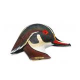 Carved Duck Head Silhouette, Back marked - and