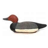 Vintage Redhead Wooden Decoy-