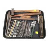 Lot: Vintage Jeweler/ Gunsmithing Engraver Tools,