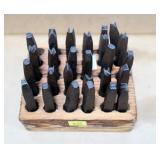 Full Set pf Alphabet Engraving/ Stamps