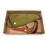 Lot: Safari Land Suede Soft Pistol Case and 2